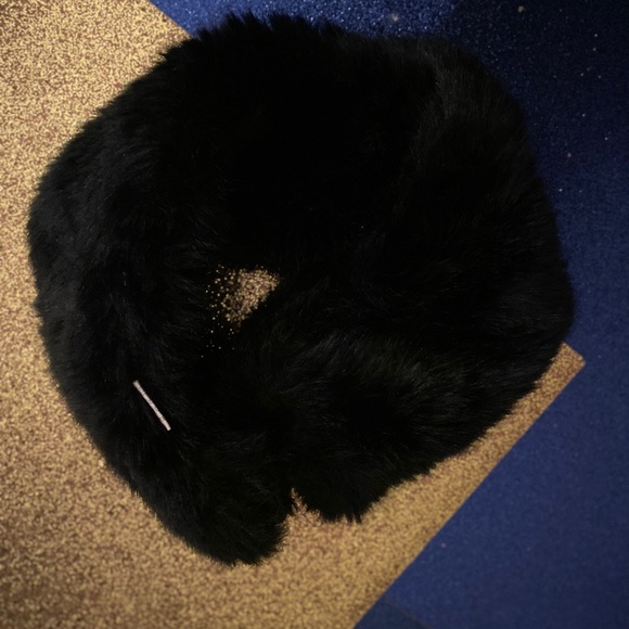 VTG 100% FOX FUR Headband RARE LUX WARM CHIC - Picture 5 of 5